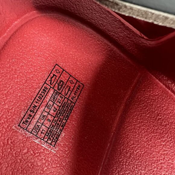 Teva Hurricane Drift Sandals Women’s 11 Firey Red Eva Water Sandals NEW - Picture 4 of 8